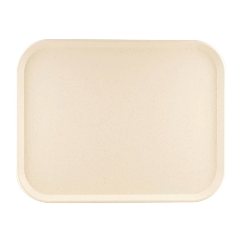 Plateau de Service en Polyester America 460x360mm Beige - Roltex - Fourniresto