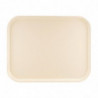 Plateau de Service en Polyester America 460x360mm Beige - Roltex - Fourniresto