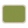 Standard Polyester Service Tray 470x360mm Green - Roltex - Fourniresto