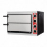 Compact Pizza Oven Pisa 2 Chambers - 230V - Gastro M