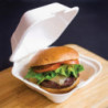 Ανακυκλώσιμες σακούλες για hamburger από μπαγκάσα - Πακέτο 500 τεμαχίων - Vegware