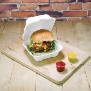 Ανακυκλώσιμες σακούλες για hamburger από μπαγκάσα - Πακέτο 500 τεμαχίων - Vegware