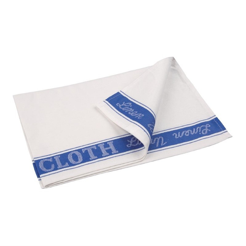 Πετσέτες γυαλιών από λινό ύφασμα - Μπλε - Διαστάσεις 762 x 508 χιλιοστά - Vogue