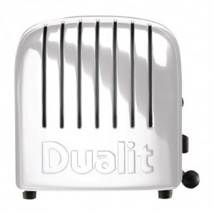 6-Slice White Toaster - Dualit