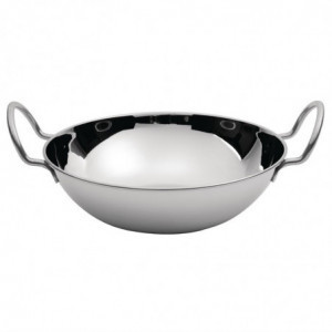 Balti Stainless Steel Dish - Ø160mm - Olympia - Fourniresto