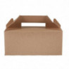 Μικρά ανακυκλώσιμα κουτιά φαγητού Kraft - Πακέτο 125 - Colpac