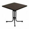 Folding patio table Limburg Slate 70 x 70 cm - FourniResto - Fourniresto