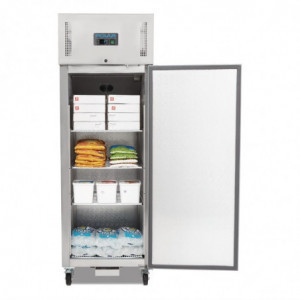 Ψυγείο με αρνητική θερμοκρασία από ανοξείδωτο χάλυβα 1 πόρτα - 600 L - Polar - Fourniresto