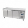 Refrigerated Table Positive 3 Doors Series U - 417L - Polar - Fourniresto