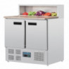 Refrigerated Pizza Preparation Counter Series G - 288L - Polar - Fourniresto