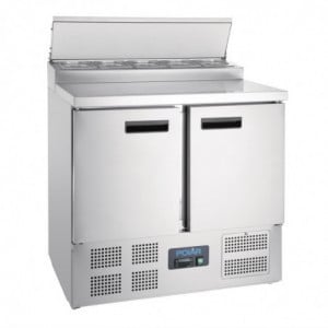 Refrigerated Preparation Counter Pizza Salads Series G -254L - Polar - Fourniresto