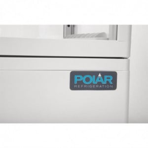 Λευκή Ψυχόμενη Βιτρίνα Σειράς C - 68 L - Polar