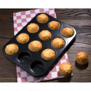 Plaque Antiadhésive de 12 Moules À Muffins - Vogue