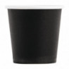 Disposable Black Espresso Coffee Cups - 120ml - Pack of 1000 - Fiesta