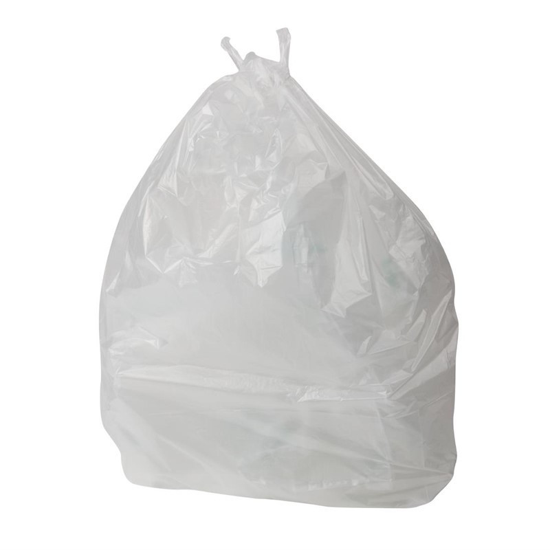 Λευκές σακούλες για κάδο με πεντάλ 10L - Πακέτο 1000 τεμαχίων - Jantex - Fourniresto