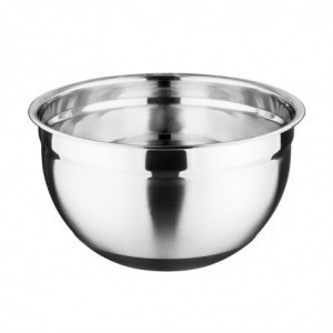 Stainless Steel Basin with Silicone Base 3L - Vogue - Fourniresto