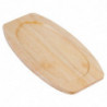 Support en bois clair pour plat GG133 - Olympia - Fourniresto