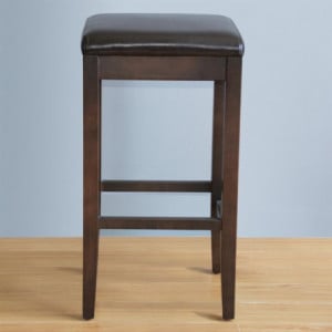 Bar Stools High in Faux Leather - Black - Bolero - Fourniresto