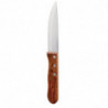Μαχαίρια μπριζόλας Jumbo με λαβή από ξύλο τριαντάφυλλου - Σετ 12 τεμαχίων - Olympia