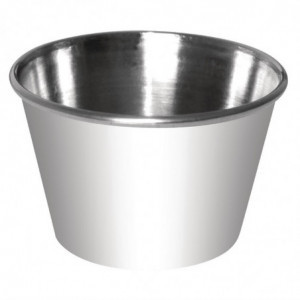 Stainless Steel Sauce Pots - 115ml - Olympia - Fourniresto