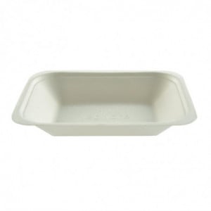 Bagasse Chip Trays - P 175mm - Pack of 500 - Vegware