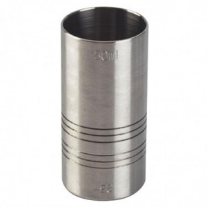 Stainless Steel Bar Tube Measure - 50ml - FourniResto - Fourniresto