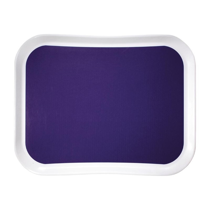 Plateau En Polyester Century Fun Versa Lite - 330 X 430Mm - Raisin - Cambro - Fourniresto