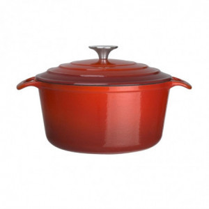 Large Round Red Dutch Oven - 4L - Vogue