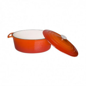 Grande Cocotte Ovale Orange - 6L - Vogue