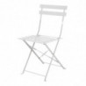 Steel Terrace Chair - Gray - Set of 2 - Bolero - Fourniresto