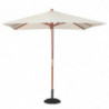 Square Ecru Parasol - W 2500 x D 2500mm - Bolero