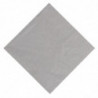 Serviettes snacking ouate gris granite compostables - 3 plis - 30x30 - Lot de 1000 - FourniResto - Fourniresto
