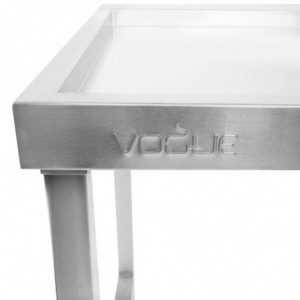 Τραπέζι εξόδου αριστερά για πλυντήριο πιάτων με καπάκι - Πλάτος 600mm - Vogue