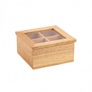 Mini Tea Box in Hevea - Olympia - Fourniresto