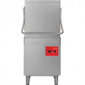 Lave-Vaisselle À Capot HT50 en Inox-400V - Gastro M -