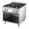 Gas stove 4 burners 700 - Gastro M