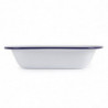 Enamelled steel serving dish 280x190x55mm - Set of 6 - Olympia - Fourniresto