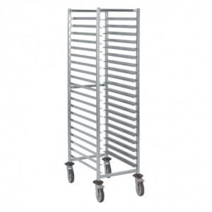 Eurostandard Sliding Trolley - 600 x 400mm - 20 Levels - Tournus