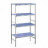 Modular Shelving 4 Levels - W1092 x D 400mm - Tournus