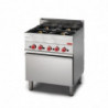 Four-burner gas stove 650 - Gastro M
