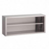 Placard Ouvert Mural en Inox -L 1600 X P 400mm - Gastro M