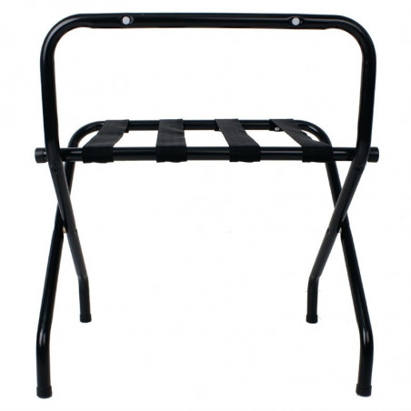 Folding black luggage rack - Bolero - Fourniresto