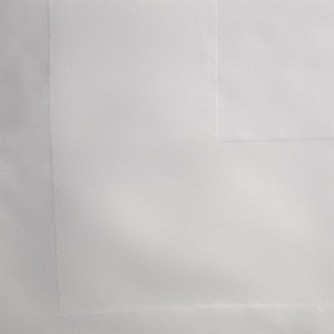 Λευκό τραπεζομάντηλο με σατέν ρίγα 910 x 910mm - Mitre Luxury - Fourniresto