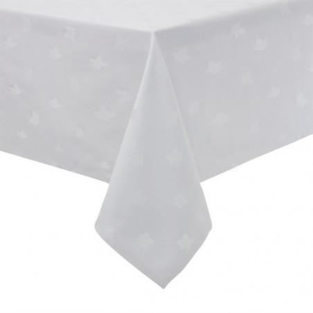 Luxor white tablecloth 1350 x 1350mm - Mitre Luxury - Fourniresto
