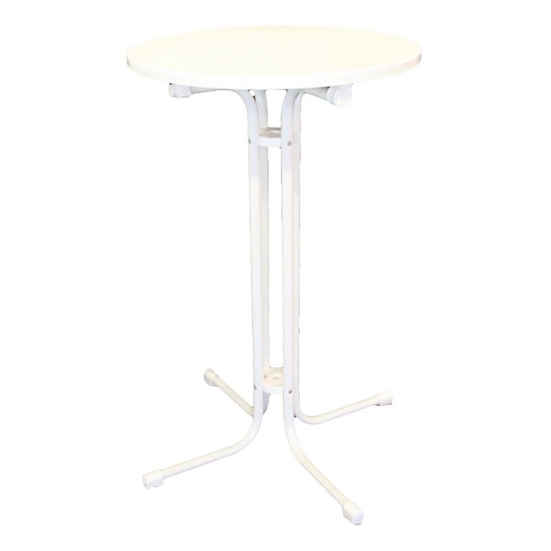 High table Limburg White - 70 cm - FourniResto - Fourniresto