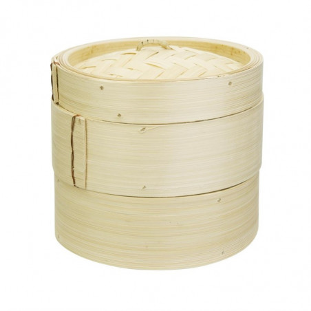 Bamboo steamer basket 15.2 cm - Vogue - Fourniresto