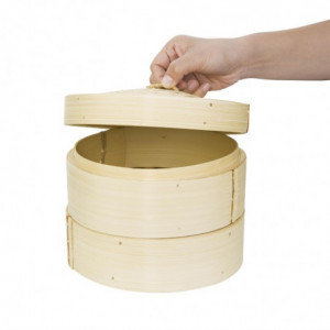 Panier vapeur bambou  20,3 cm - Vogue - Fourniresto