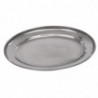 Plat de service ovale inox - 500mm - Olympia - Fourniresto