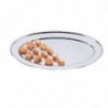 Oval stainless steel serving dish - 660mm - Olympia - Fourniresto