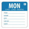 Removable Label "Monday" - Pack of 500 - Vogue